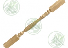 Балясина 50х50х900мм, листв., №3а, сорт Экстра