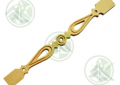 Балясина плоская сорт АВ 18х90х900мм №3