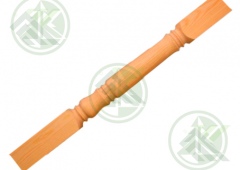 Балясина 50х50х900мм, дуб, № 2, сорт А