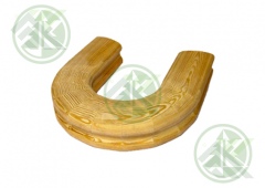 Поворот поручня на 180 град. Лиственница