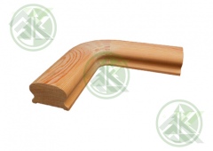 Поворот поручня на 90 град.