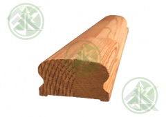 Поручень 50х80х3000мм, ,сорт А Лиственница