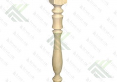 Столб начальный хвоя 100х100х1200мм (Брусок№ 3А) сорт А/А