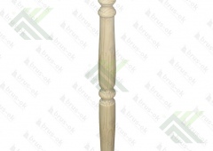 Столб начальный лиственница  80х80х1200мм  №1 (Брусок№2) сорт А