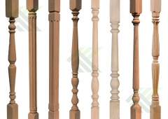 Столб начальный хвоя  80х80х1200мм (Элемент № 11) сорт А/А