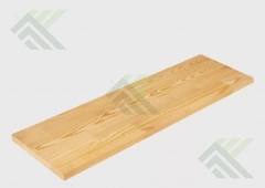 Ступень 1200х300х40мм, сорт Экстра (меб.щит) Лиственница