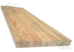 Ступень 1200х600х40мм сорт Экстра (меб.щит) Лиственница