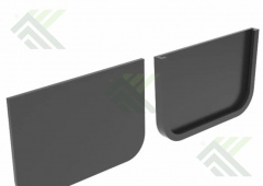 Заглушка пласт. каналов DN100 (18061)