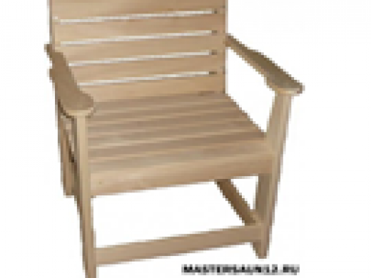Кресло с подлокотниками, разборное (липа) 620х870х495