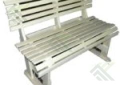 Скамья садовая БЕЗ подлокотника (липа) 1400х550х870мм