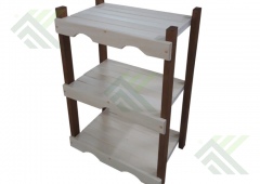 Этажерка прямая 3 ЯРУСА 