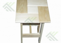 Табурет плетеный (ЗЕБРА) крашенн. ножки(липа)