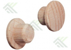 Заглушка  d-8мм, дуб (8/13)