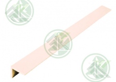 Уголок декоративный (дёкинг/цвет-слоновая кость) 50х50х3000мм