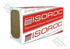 Утеплитель базальтовый ИЗОВЕНТ 50мм (плита 600х1000мм) 4,8м2/0,24м3   от 20уп-2095р