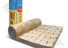 Минвата ISOVER Теплая Крыша  50мм (рулон2х50х1220х4100мм) 10м2/0,5м3 (Б/Нот20-1559р)