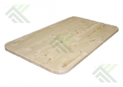 Столешница овальная (600х1000мм/ т.28мм) А/В