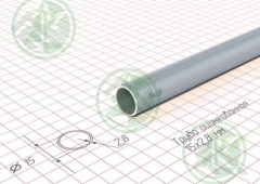 Труба  15х2,8мм ДУ оцинкованная