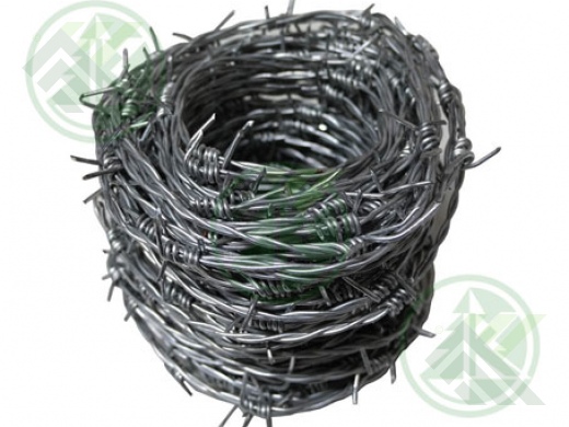 Проволка колючая оцинкованная d 1,6мм (100п.м.)
