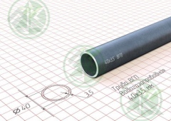 Труба  40х3,5мм ДУ ( Б/Н от 90 м.пог-289р.)