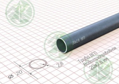 Труба  20х2,8мм ДУ ( Б/Н от 180 м.пог-134р.)