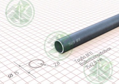 Труба  15х2,8мм ДУ ( Б/Н от 350 м.пог-116р.)