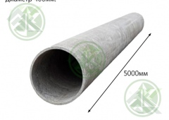 Труба а/ц диаметр 400мм (усл. диаметр по ТУ 5786-008-00281571-2011),длина 5м (от 5шт -9618р)