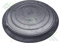 Люк  чугунный круглый  тип 