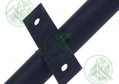 Столб забора 2,4м (труба 50мм/ планка)