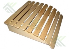 Подголовник мягкий 85х310х360мм (липовый )