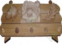 Вешалка резная (липа)