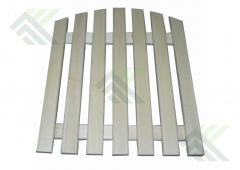 Сидушка для бани липовая  400х400 мм