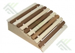 Подголовник мягкий липовый (ЗЕБРА) (85х310х360 мм)