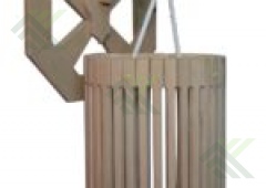 Светильник подвесной (липа)