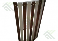 Абажур большой (1000х480х100мм) угловой 