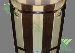 Запарник липовый с пластиковой вставкой 