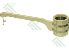 Черпак с длинной ручкой 0,5л (липа)