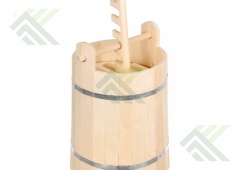 Кадушка липовая с гнетом (для заготовки солений) 15л.