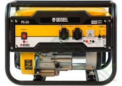 Генератор бензиновый PS-25, 2,5кВт, 230В DENZEL