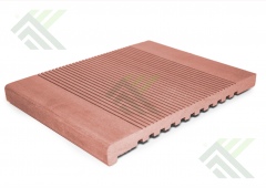 Ступень ДПК  22х320х3000 мм (цвет-терракот)