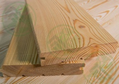 Доска пола 28х85х4000 мм  лиственница АВ  (5шт./уп.) (от 20 уп.-3415 р.)