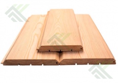 Имитация бруса (лиственница) 20х140х3000мм (5 шт./уп.) сорт АВ (от 10уп.-2339р.)  СКИДКА!!!