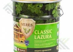 Пропитка для древесины ВЕРЕС GOLD №8 дуб темный 10л