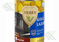 Пропитка для древесины ВЕРЕС GOLD №7 махагон 2,7л