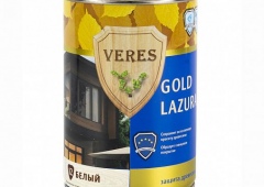 Пропитка для древесины ВЕРЕС GOLD №12 белый 2,7л