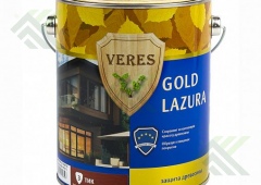 Пропитка для древесины ВЕРЕС GOLD №3 тик 2,7л