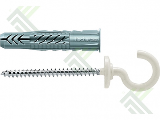 Дюбель с полукольцом 8х50 бел. FISCHER