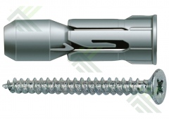 Дюбель с шурупом PD 8 S FISCHER 24772 (50шт.в уп.)