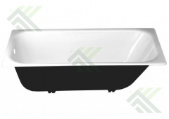 Ванна чугунная Ностальжи 150х70см белая с ручками и ножками