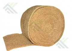 Пакля ленточная (межвенцовый уплотнитель лен) 0,15мм (3кг)